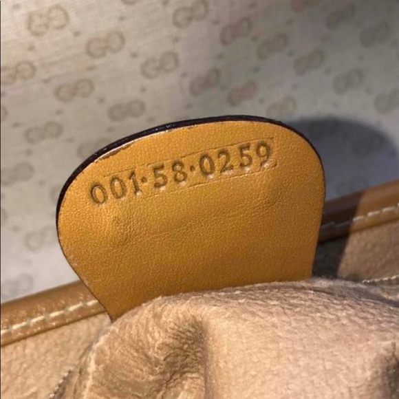 Vintage Gucci Canvas Crossbody bag